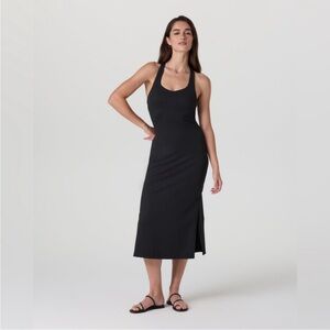 Vuori Halo Racerback Dress Black
